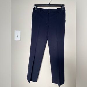 Ladies Classic Talbots Navy 2P Business Slacks